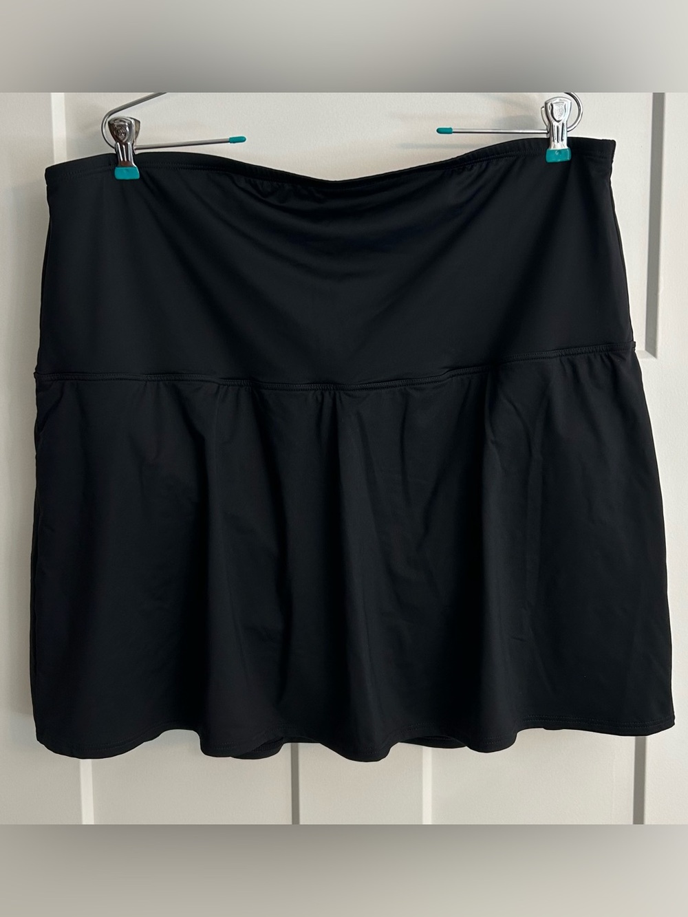 Lands’ End Women’s Black Swim Skirt Size 24W